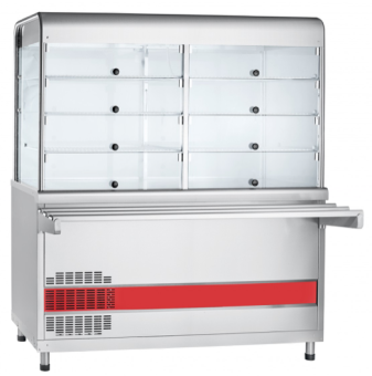 Витрина холодильная Abat ПВВ(Н)-70КМ-С-01-НШ в ШефСтор (chefstore.ru)